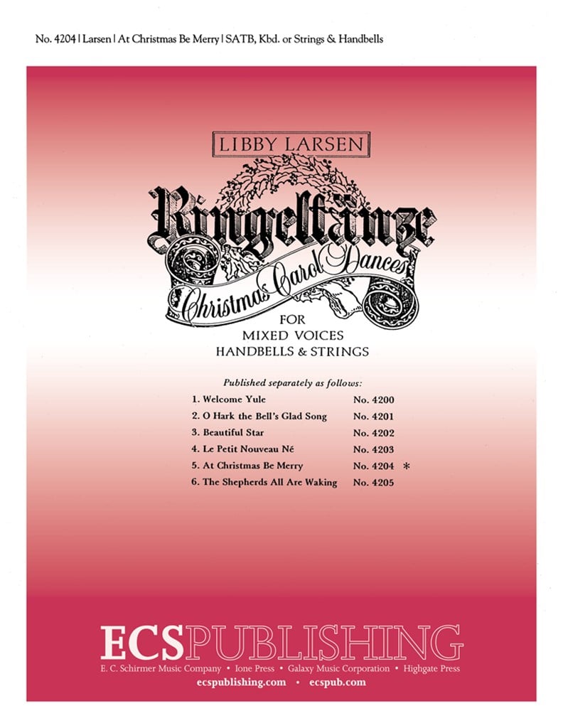 Ringeltanze: 5. At Christmas Be Merry
